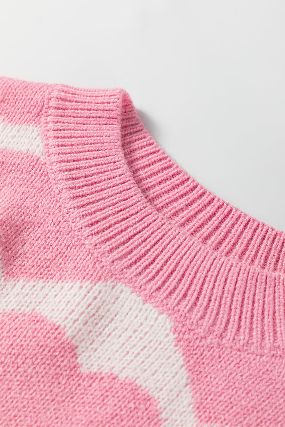 Threaded Pear Skylar Heart Print Knit Sweater