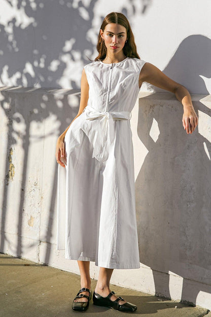 Delicate Dreams Woven Midi Dress