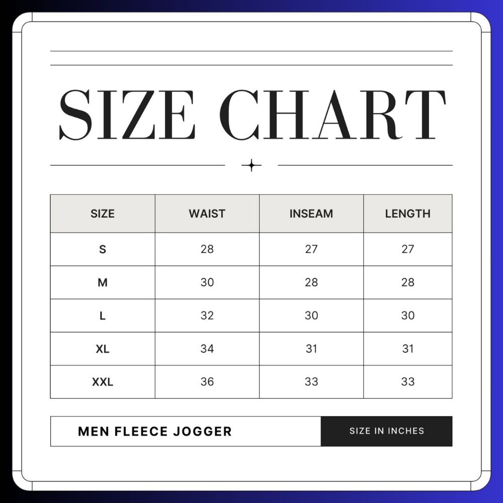 BenBen Men Ultra Soft Basic Fleece Jogger