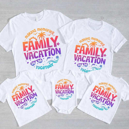 Family Vacation 2026 Shirts – Matching Outfits for Making Memories Together Kids