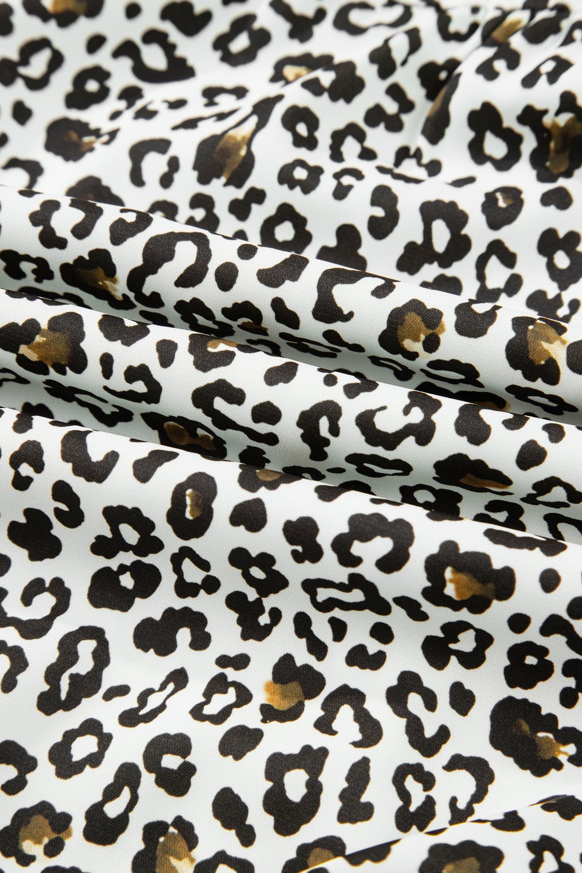 Threaded Pear Elsa Puff Sleeve Print PLUS Blouse