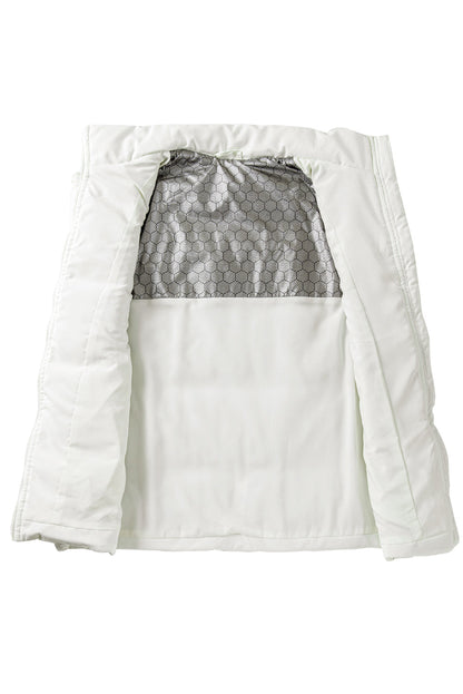 Threaded Pear Isabella Stand Oversized Puffer Vest