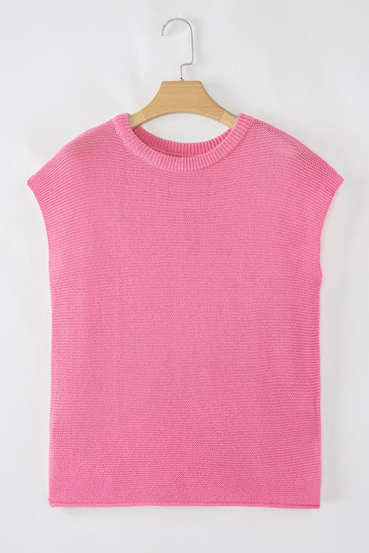 Threaded Pear Jemma Sweater Tee with Side Slits