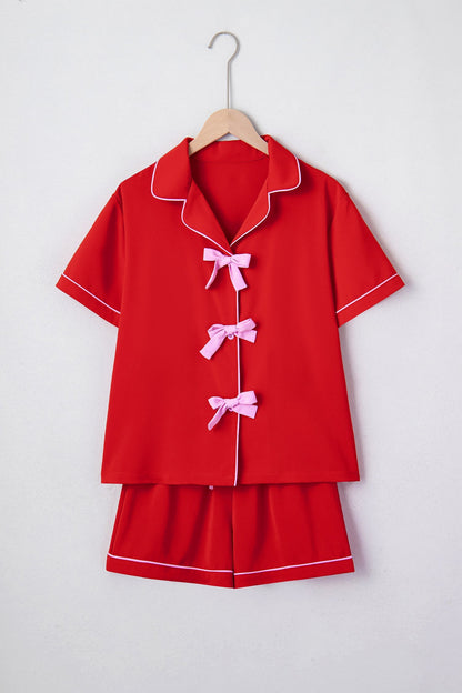 Threaded Pear Elaina Silky 2pcs Pajama Set