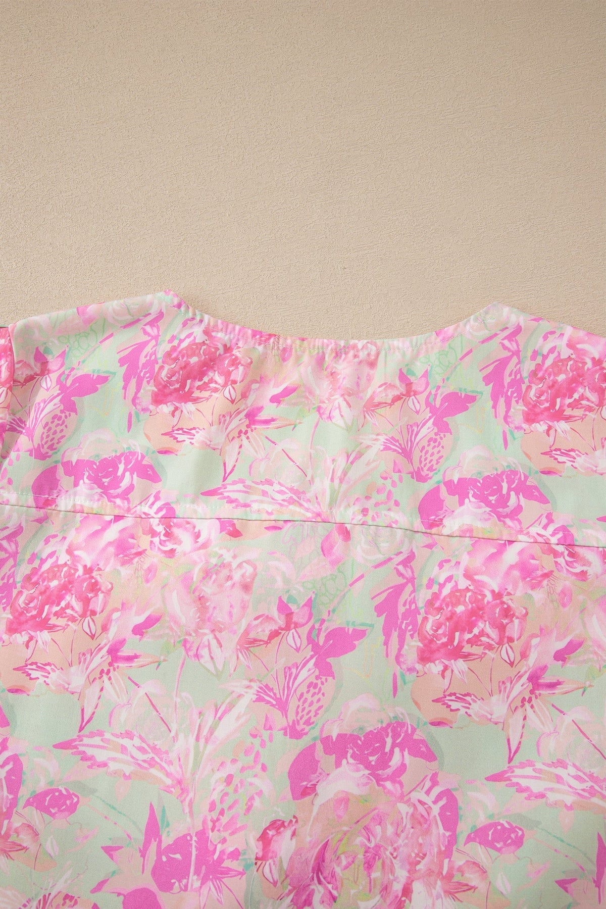 Threaded Pear Ayla Short Puff Sleeve Blouse