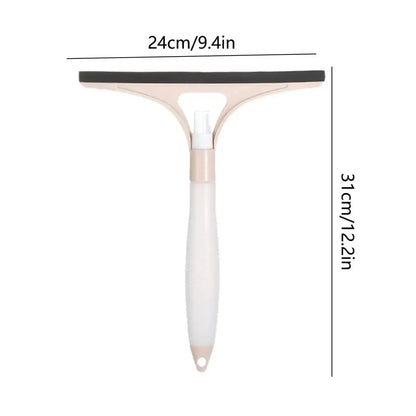 2-in-1 Window Squeegee with Spray Bottle