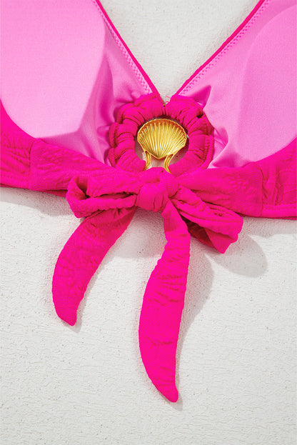 Threaded Pear Sofia Knotted 2pcs Bikini Swimsuit