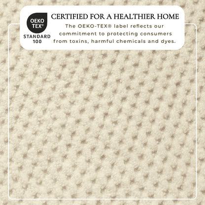 100% Cotton Checkered Jacquard Bath Towel Set - Giuliana Collection