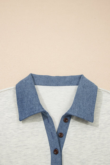 Threaded Pear Adelaide Polo Collar T Shirt