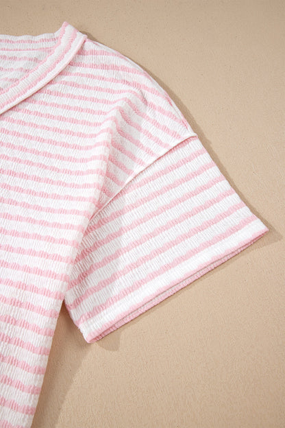 Threaded Pear Nora Seam Patchwork T PLUS Shirt