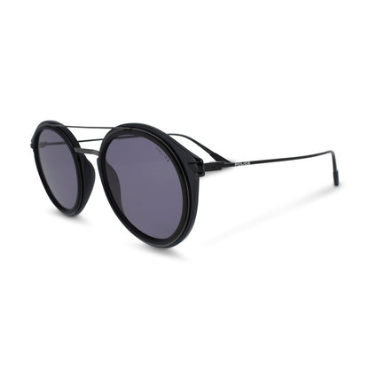 Police Black Round Men's Sunglasses SPL724 *EX DISPLAY*