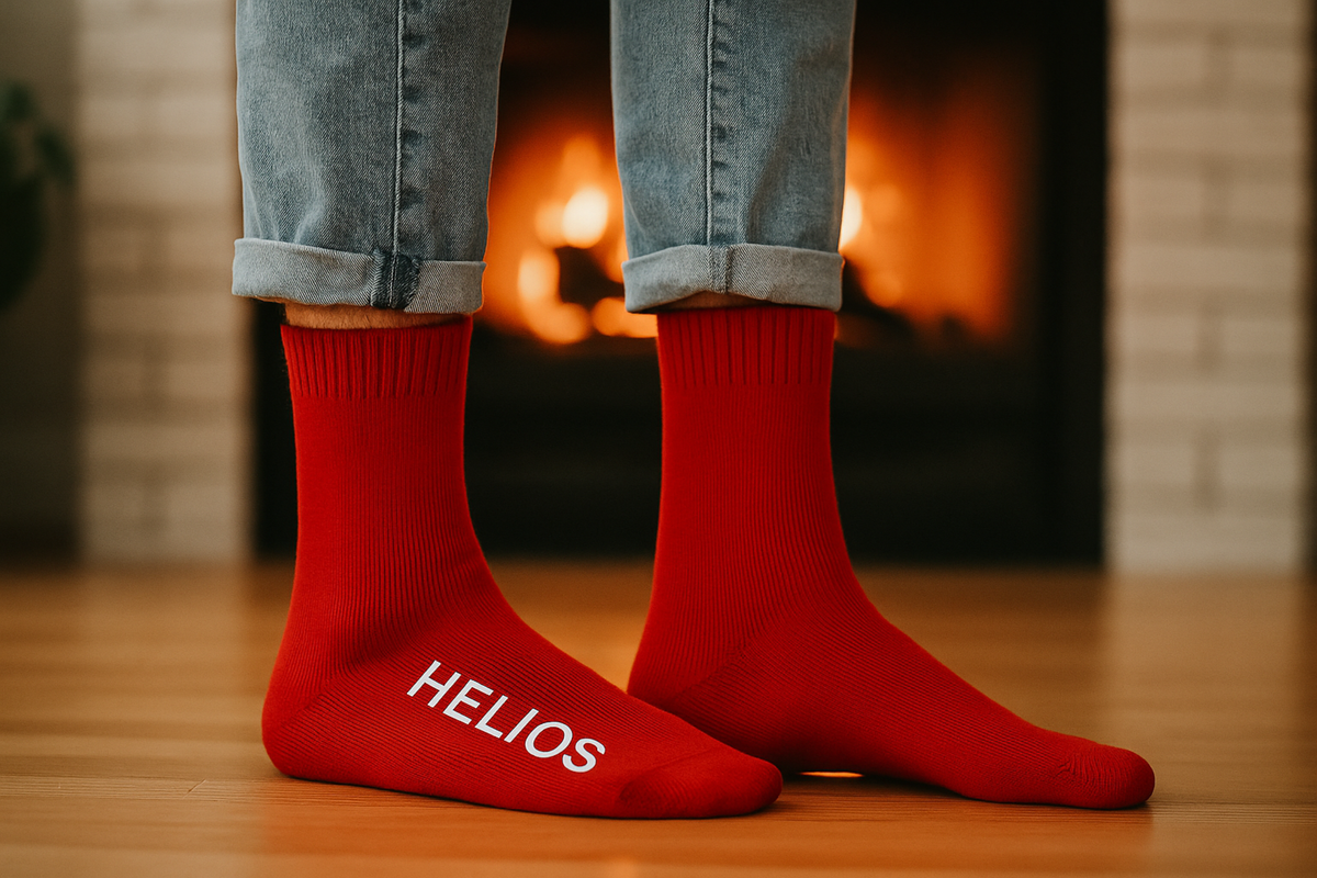 HELIOS ALL DAY Thermal Retaining Socks - 2 PAIR