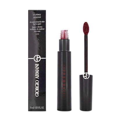 Giorgio Armani Ecstasy Mirror Lacquer Liquid Lipstick Red 400