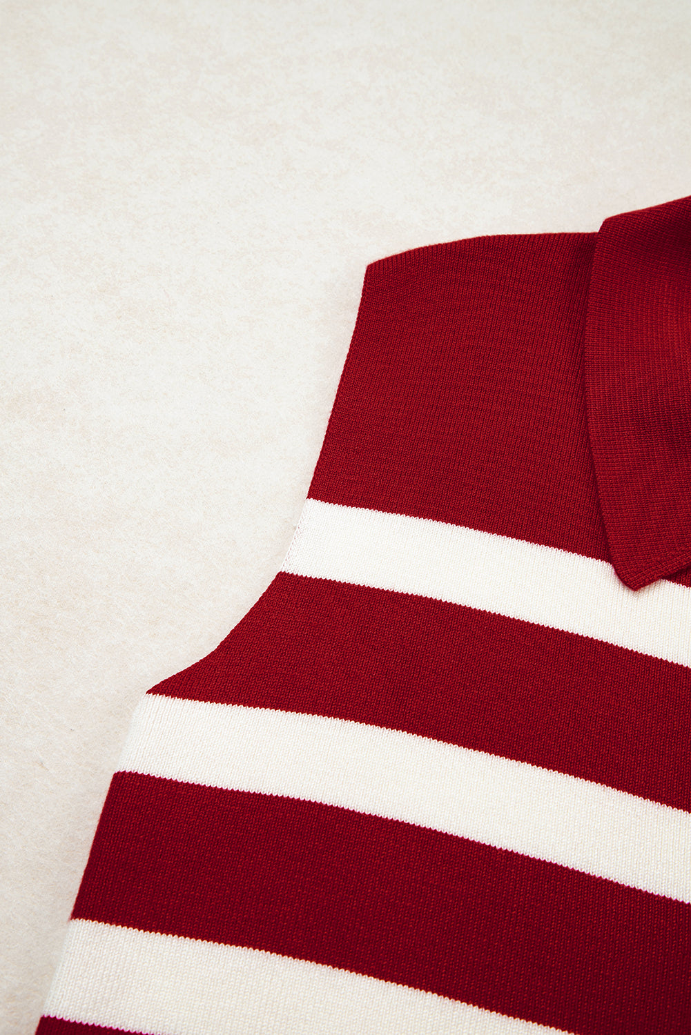 Threaded Pear Ariya Stripe Collared Sweater