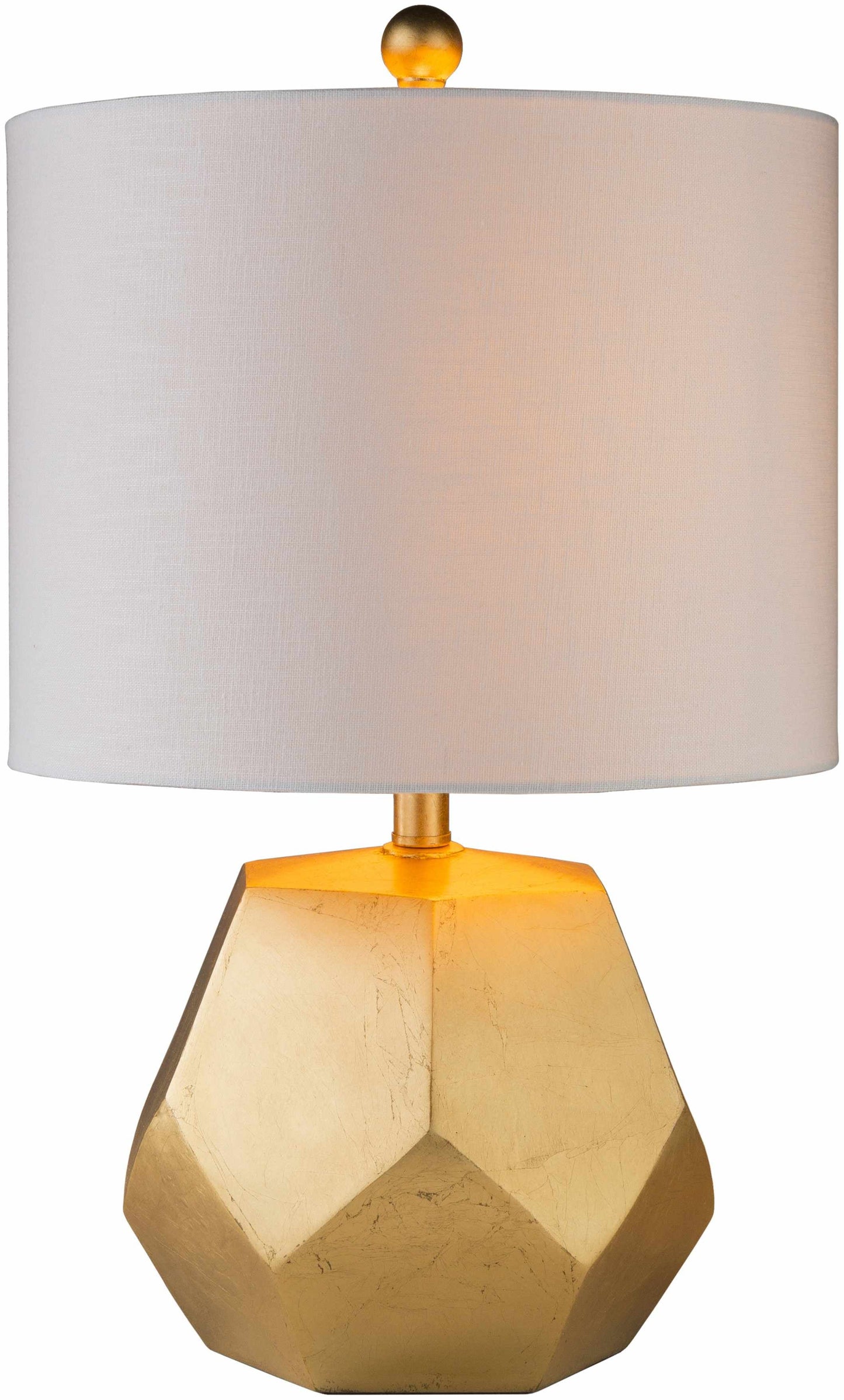 Coleford Gold Geometric Table Lamp - Clearance