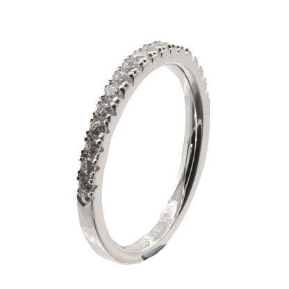 Sterling Silver Ring Size 52 Sif Jakobs Cubic Zirconia
