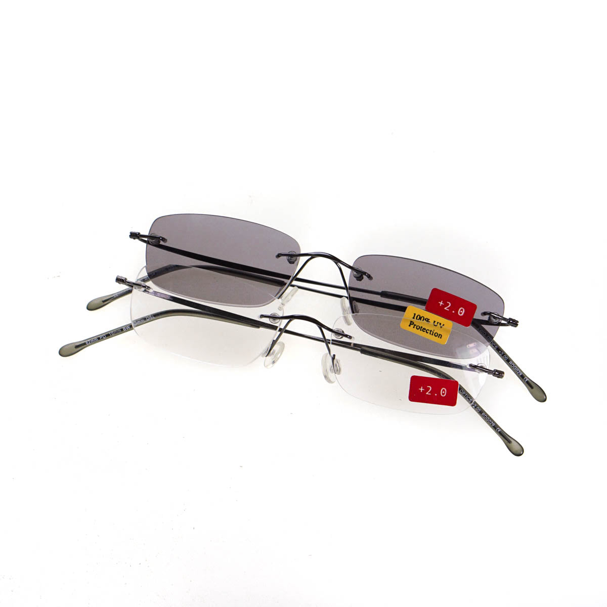 Reading Glasses +2.0 by Fabris Lane x 2  Tinted and Non Tinted