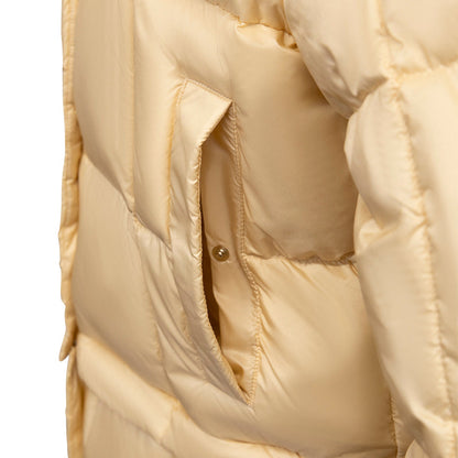 Marc Cain Women's Long Coat Dark Cream