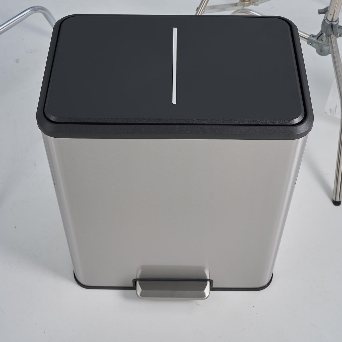4 Supply Stainless Steel Kitchen Trash Can