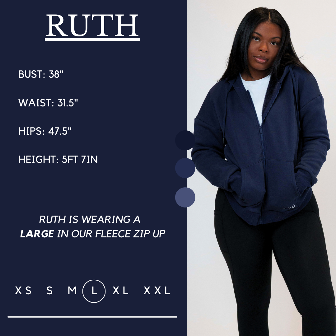 Constantly Varied Gear Fleece Zip Up - Navy