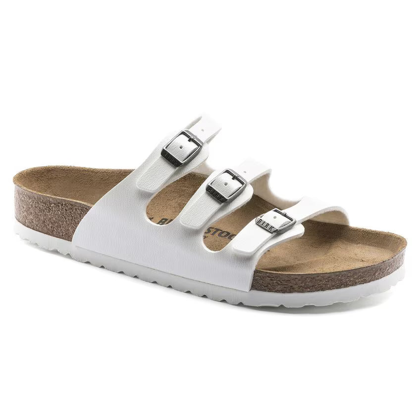 Birkenstock Florida Birko-Flor White