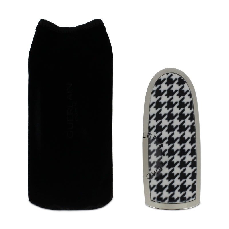 Guerlain Rouge G Double Mirror Lipstick Case Pied De Poule