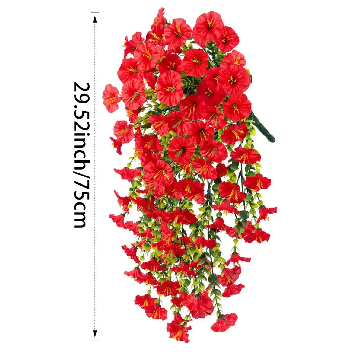 Artificial Morning Glory Hanging Vine