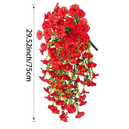 Artificial Morning Glory Hanging Vine