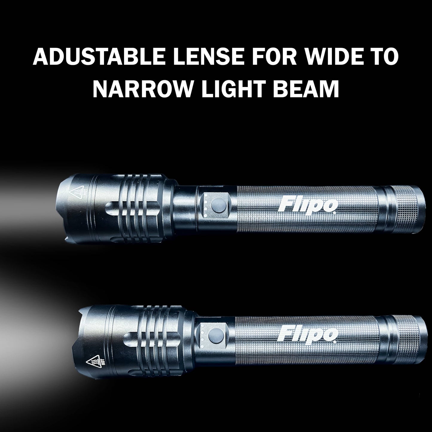 Flipo Tactical Rechargeable Flashlight