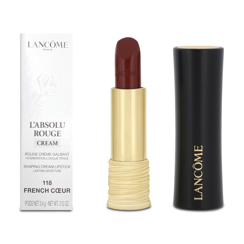 Lancôme L'Absolu Rouge Cream Red Lipstick 118 French Coeur