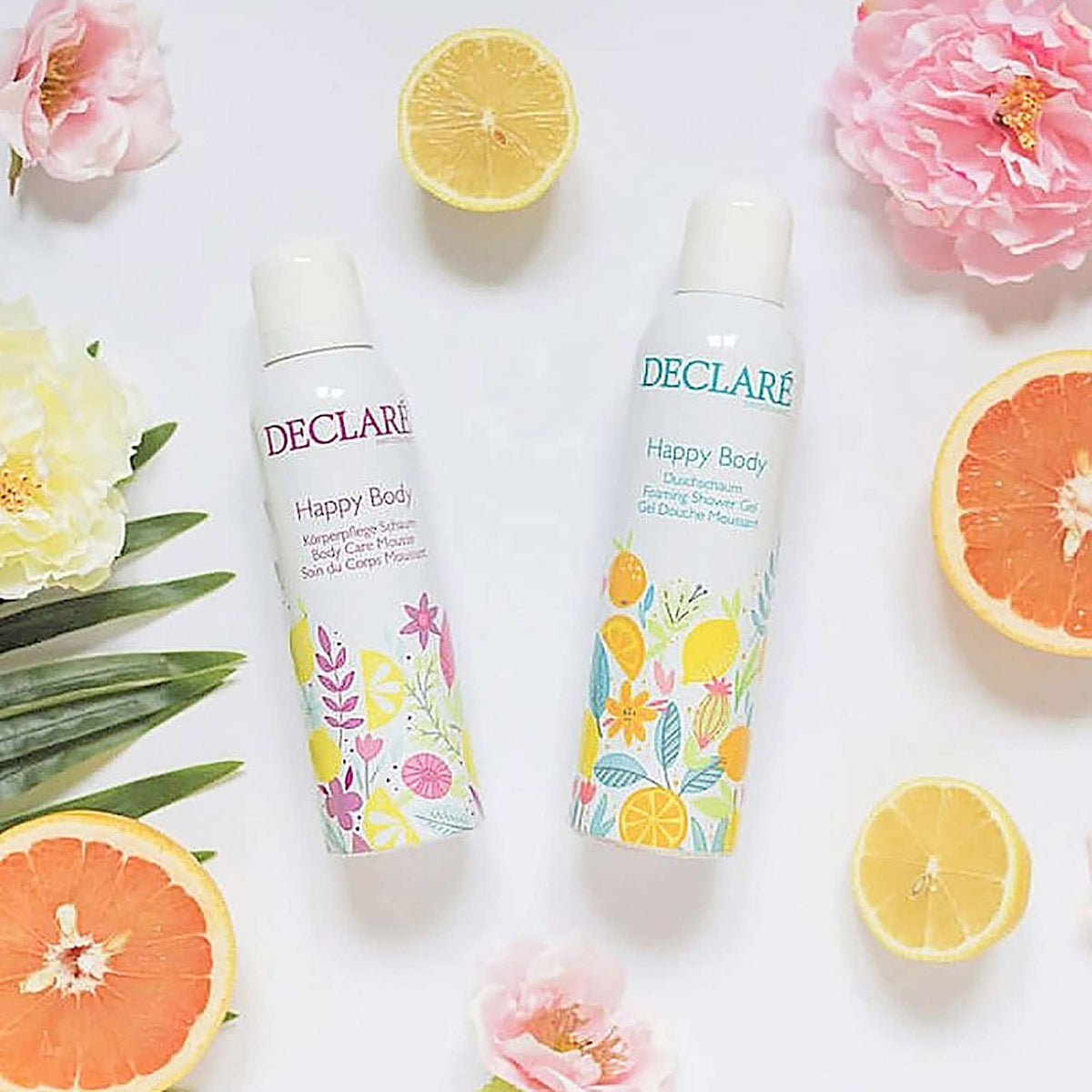 Declare Happy Body Mousse Aerosol Can