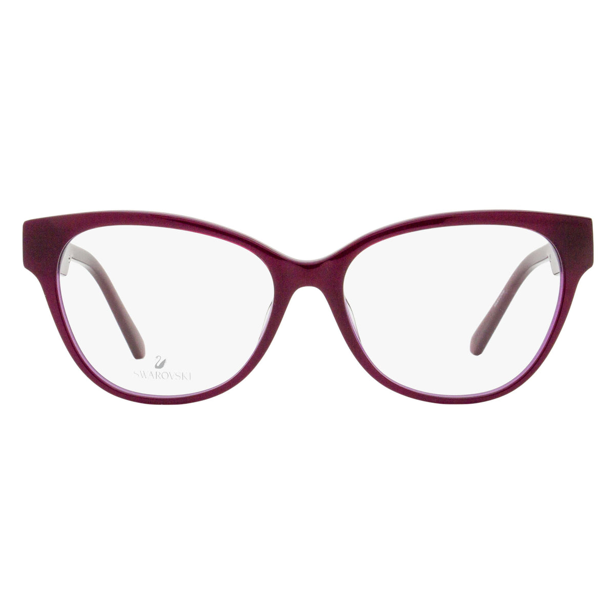 Swarovski Crystal Row Eyeglasses SK5392 052 Dark Havana 55mm