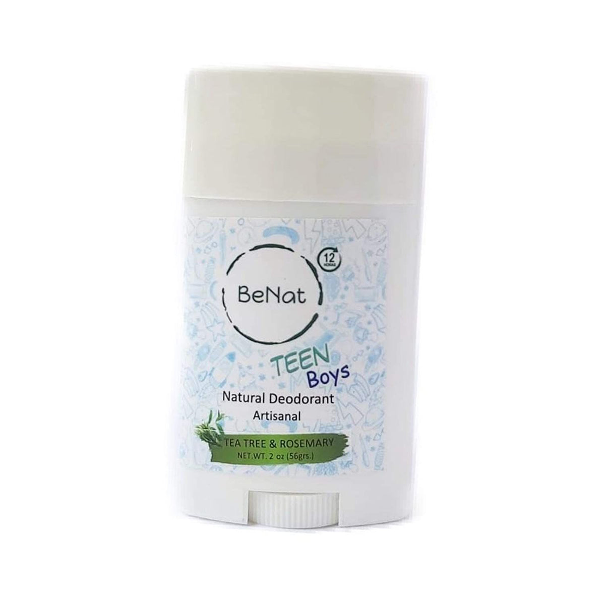 BeNat All-natural Deodorants for Kids & Teens
