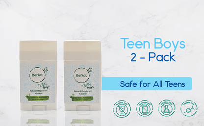 BeNat All-natural Deodorants for Kids & Teens