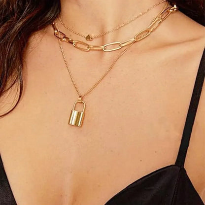 108 Pcs Gold Jewelry Set Necklaces Bracelets Earrings