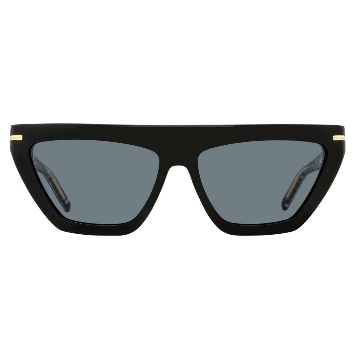 Boss Brow Line Sunglasses B1609/S 807IR Black 58mm