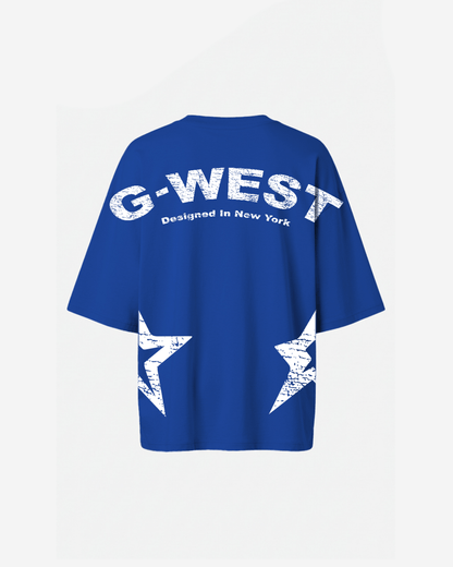 G West Womens Arch Logo Oversized Tee
