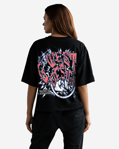 G West Womens Chasing Dreams Premium Oversized Tee