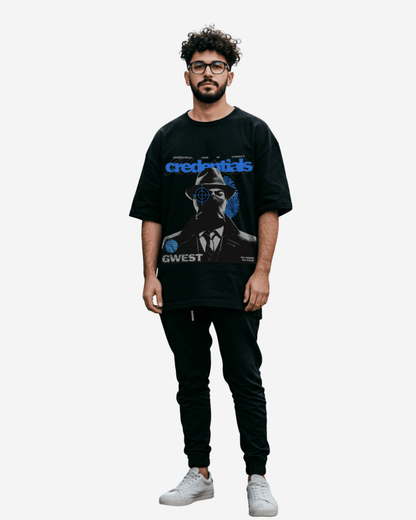 G West Credentials Oversized Men's T-Shirt