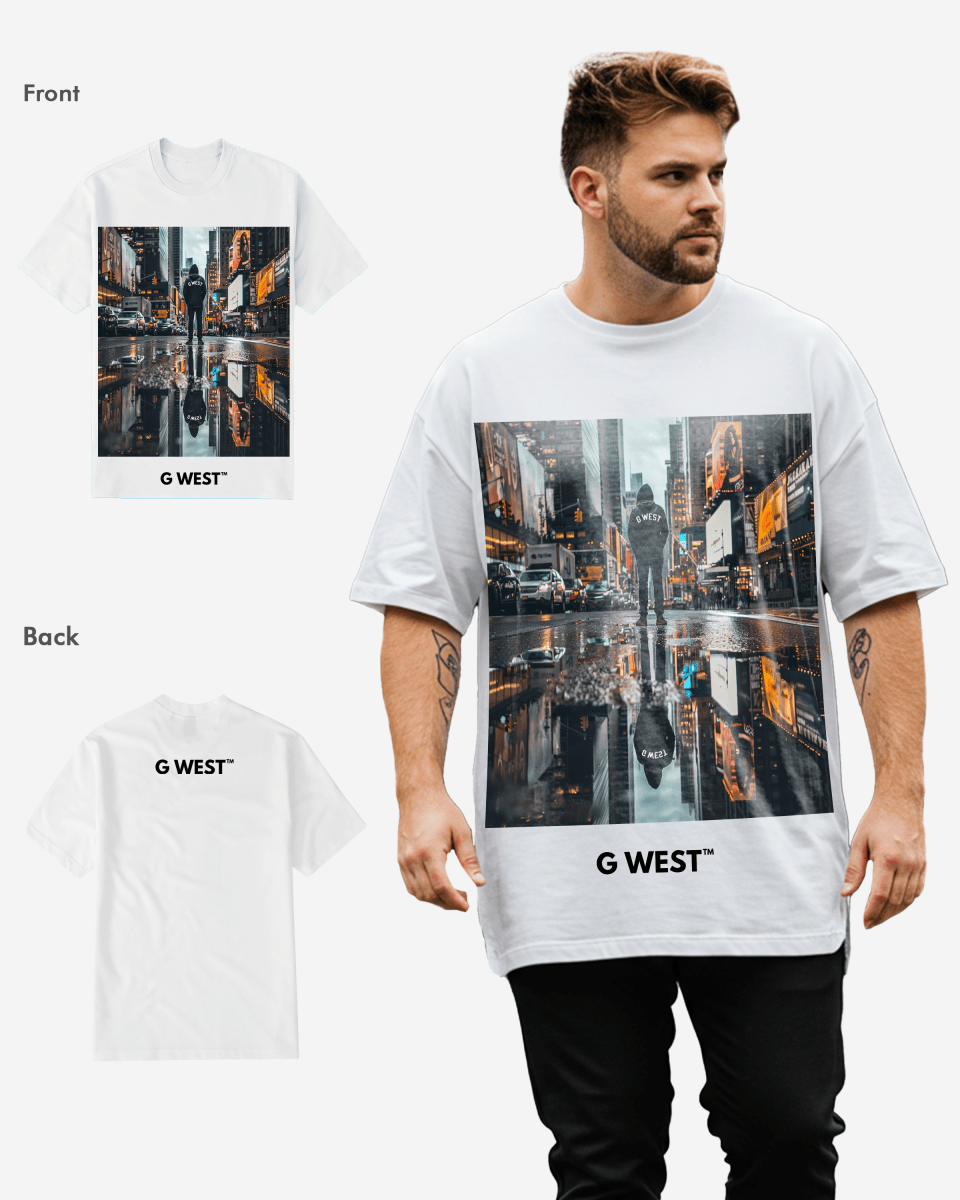 G WEST REFLECTION T-Shirt Big and Tall Mens