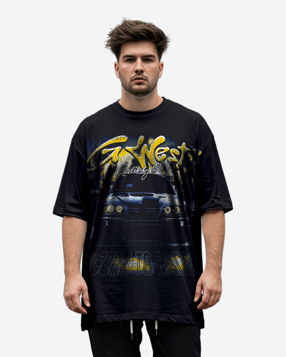 G West Ultra Speed Black T-Shirt Big and Tall Mens