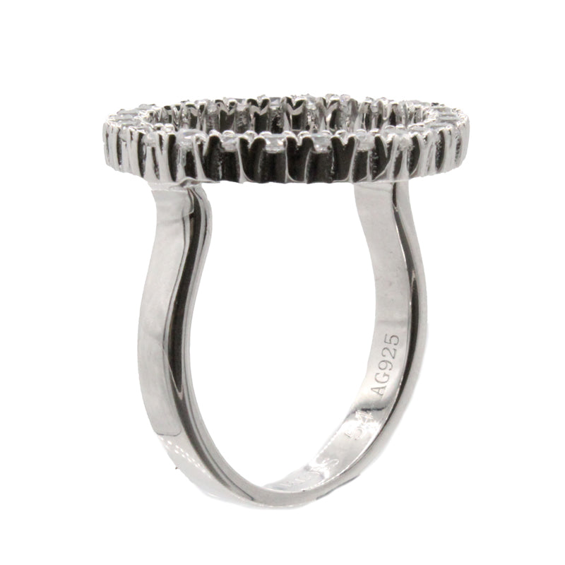 Sterling Silver Ring Size 54 Sif Jakobs Biella Grande