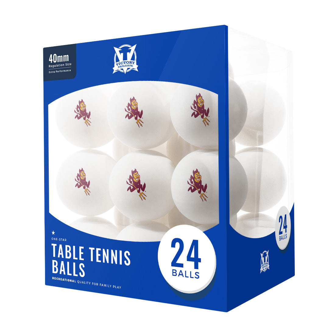 Arizona State Sun Devils Ping Pong Balls (24-Pack)
