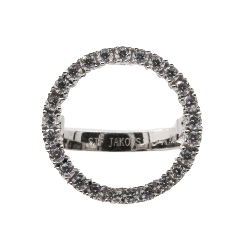 Sterling Silver Ring Size 56 Sif Jakobs Biella Grande