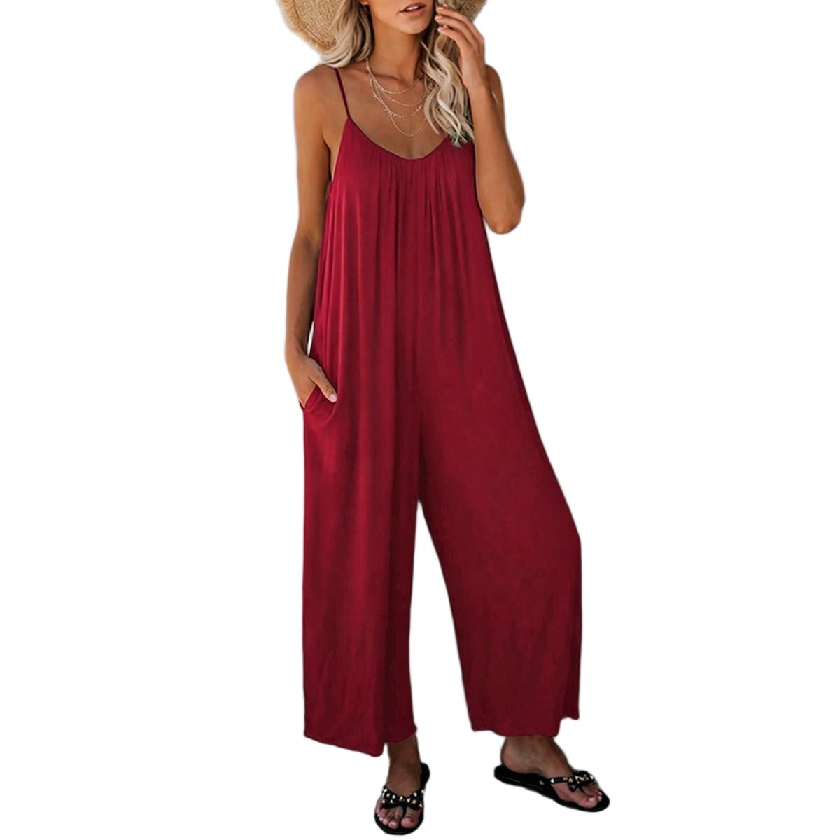 Casual Sleeveless Jumpsuit