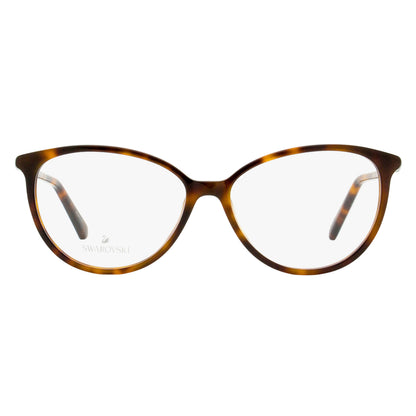 Swarovski Modern Oval Eyeglasses SK5385 001 Black 54mm