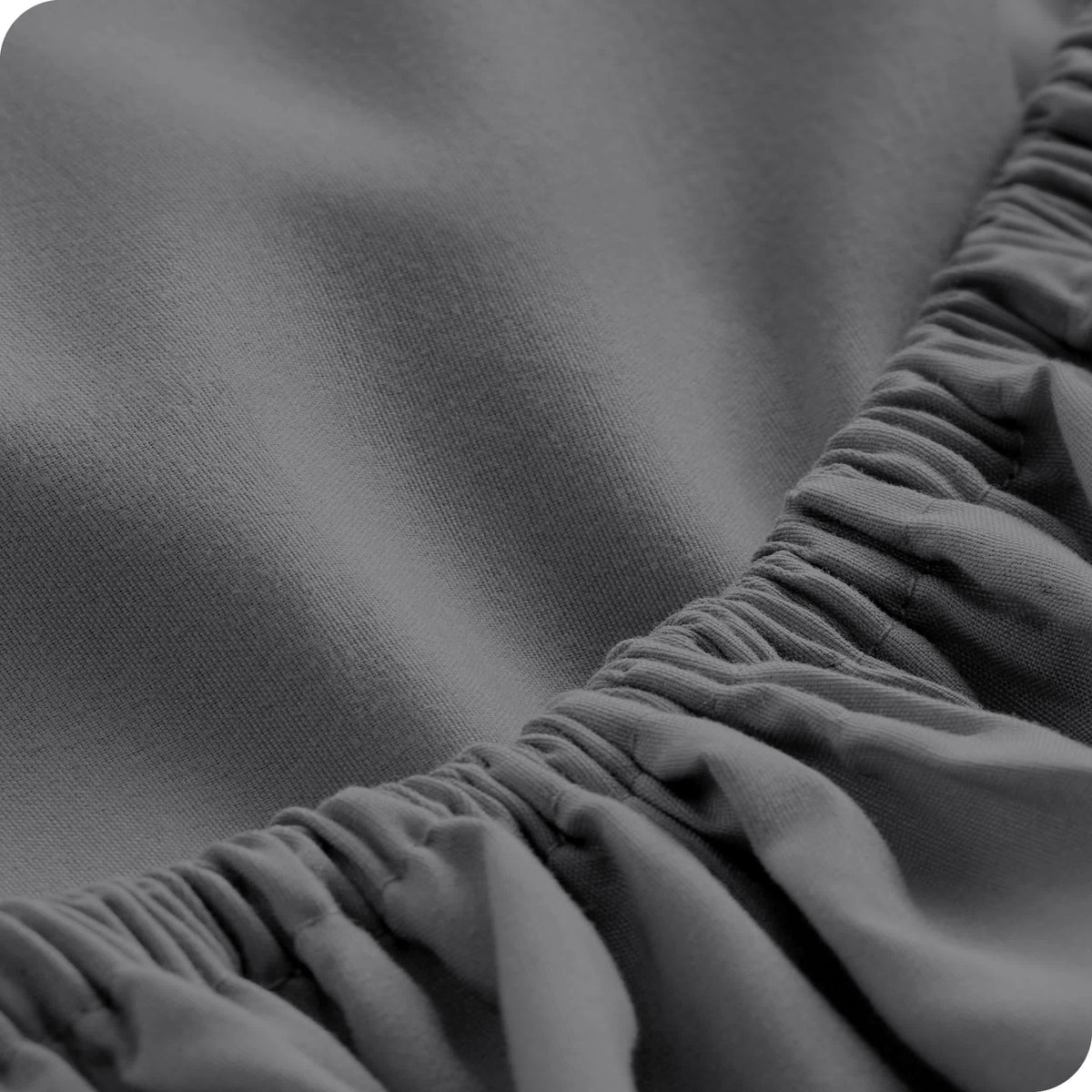 Bare Home Double Brushed Fitted Sheet