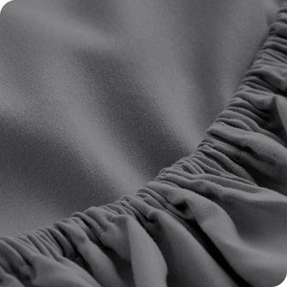 Bare Home Double Brushed Fitted Sheet