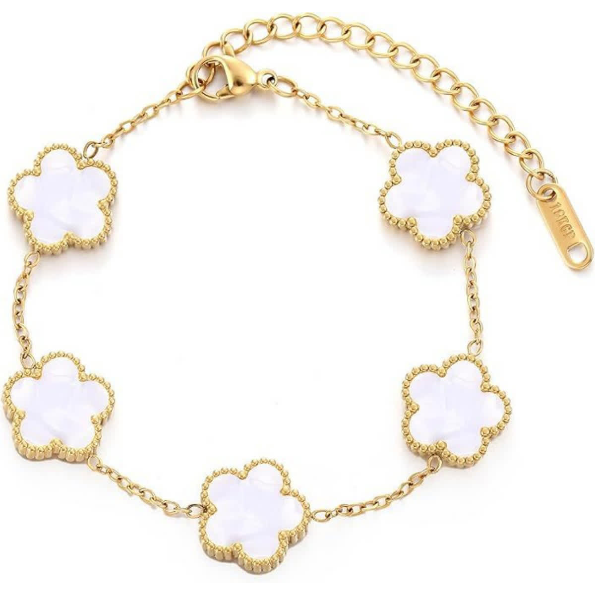 Adjustable Elegant Floral Bracelet
