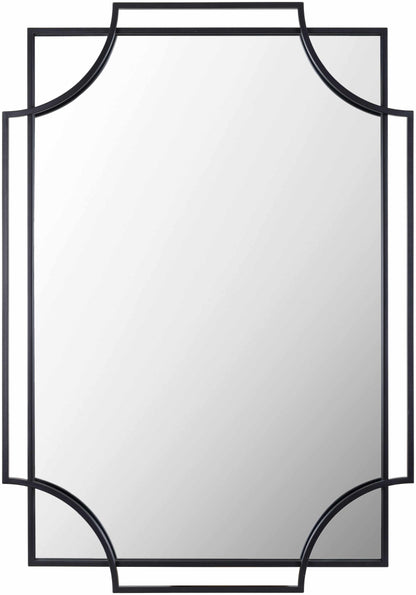 Golasecca Black Frame Mirror - Clearance